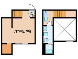 Creanjyu　suzuの物件間取画像